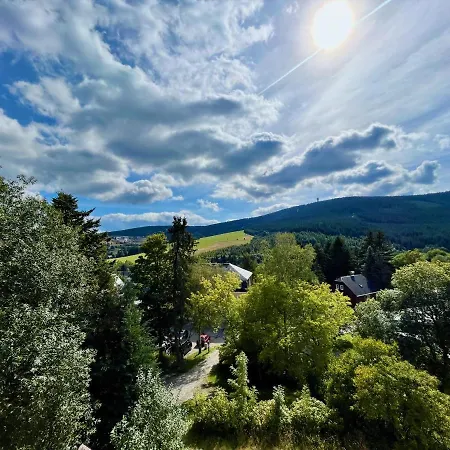 Landhaus-chalet-keilberger Blick Oberwiesenthal