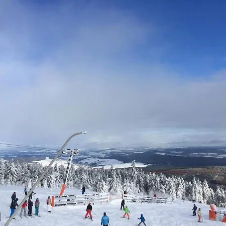 Landhaus-chalet-keilberger Blick Oberwiesenthal