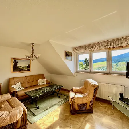Landhaus-chalet-keilberger Blick Oberwiesenthal