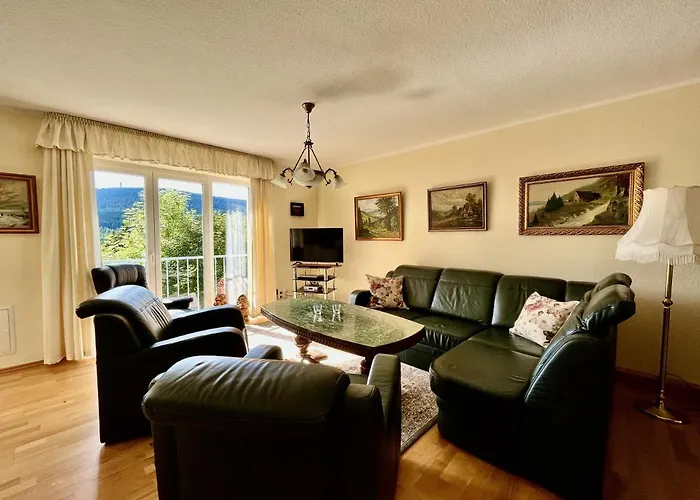 Landhaus-chalet-keilberger Blick Apartman Oberwiesenthal